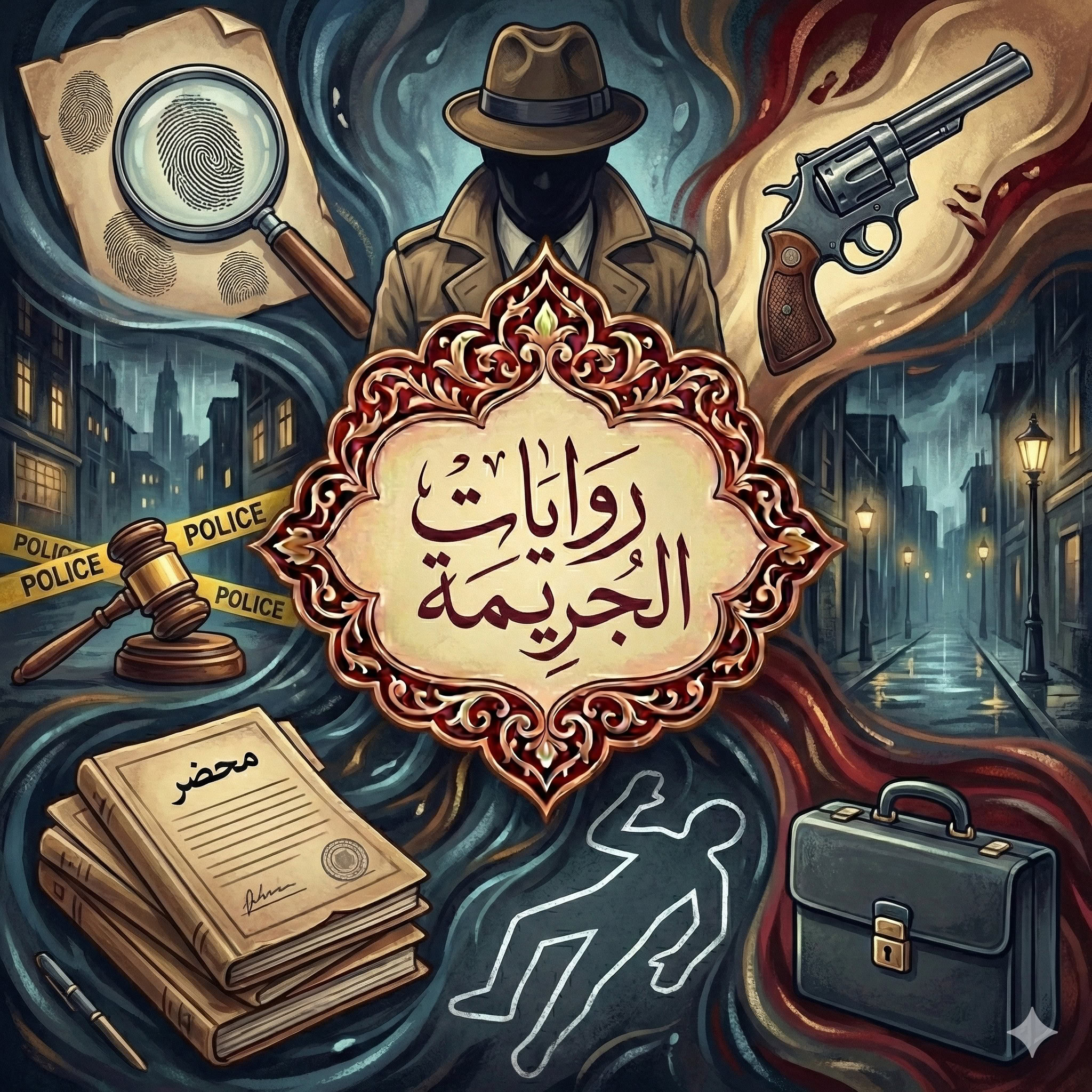 روايات الجريمة والإثارة